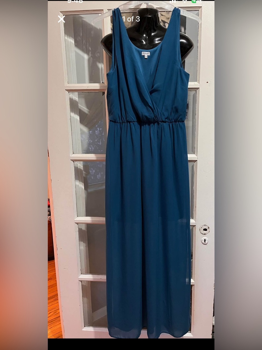 Kismet Teal Maxi Dress